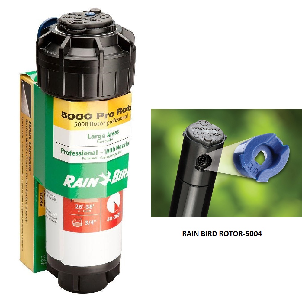 Đầu tưới cỏ ROTOR RAINBIRD 5004 - Ảnh 1